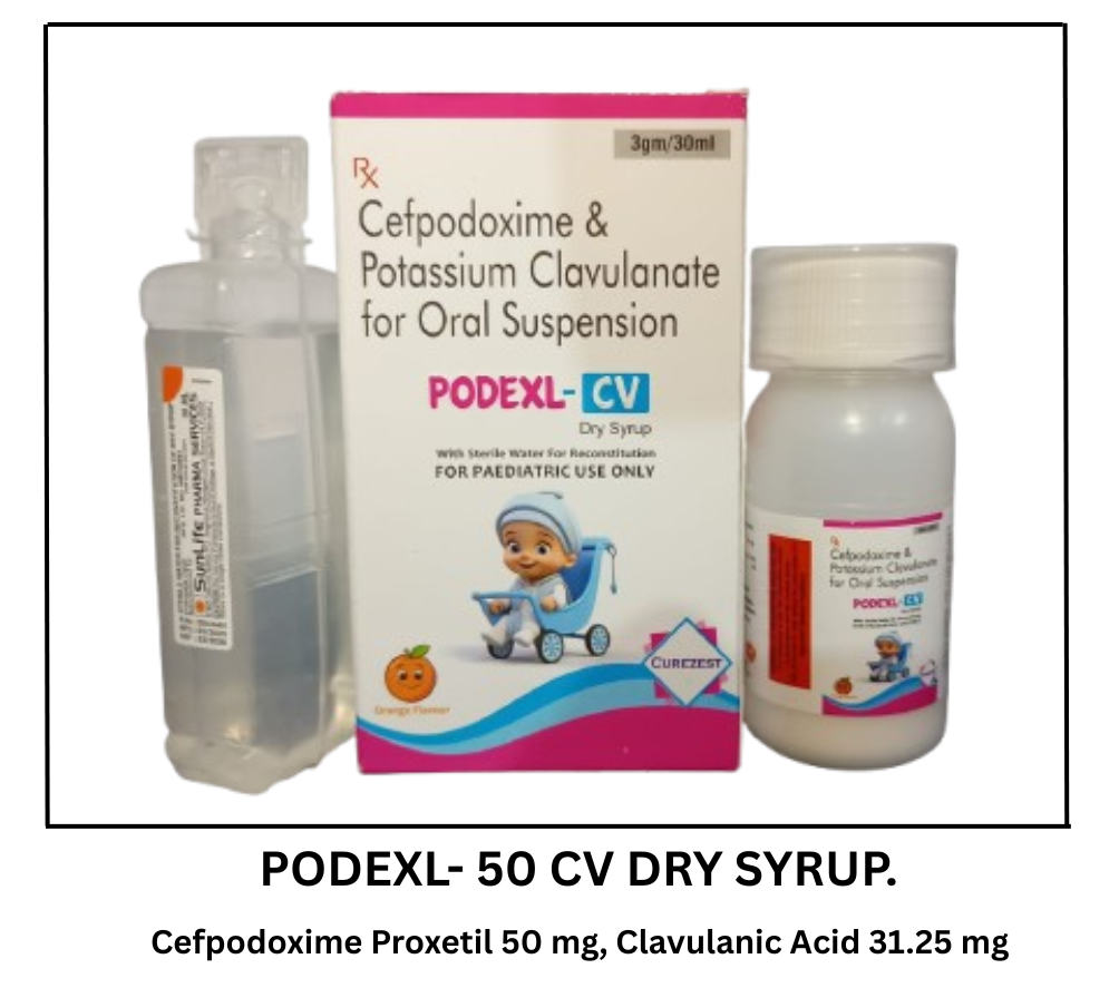 Podexl- 50 CV Dry Syrup